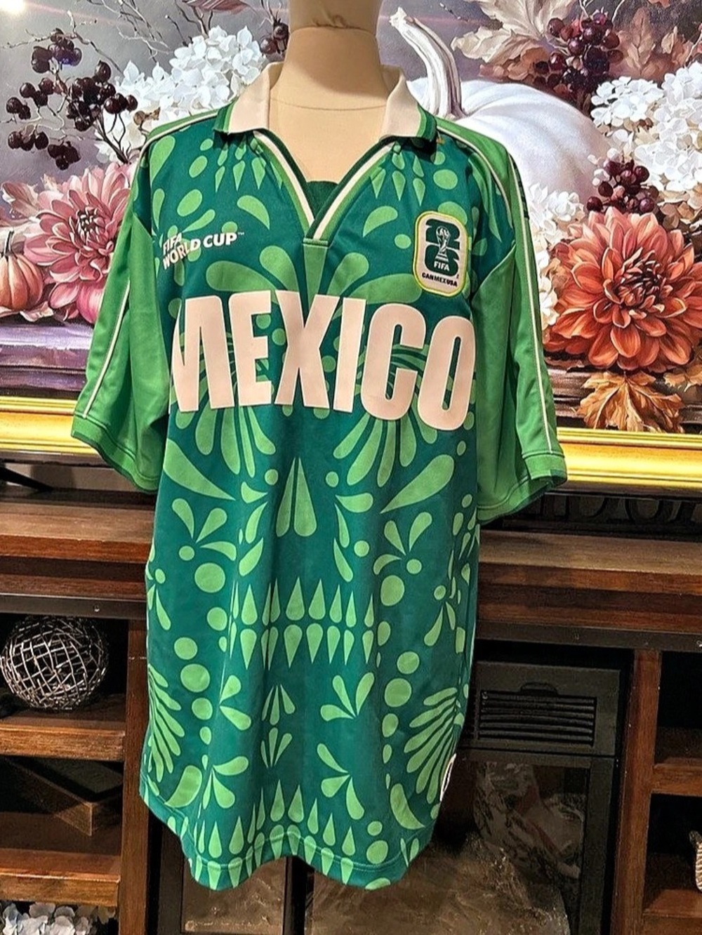 FIFA World Cup Mexico Jersey Mexico Green Jersey XXL Like New